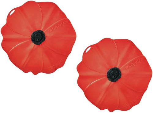 - Poppy Silicone Lid for Food Storage and Cooking - Airtight Seal on Any Smooth Rim Surface - Bpa-Free - Oven, Microwave, Freezer, Stovetop and Dishwasher Safe (Drink Covers)