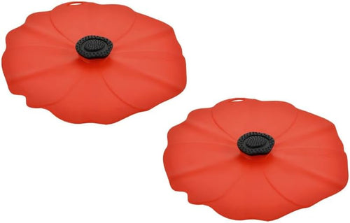 - Poppy Silicone Lid for Food Storage and Cooking - Airtight Seal on Any Smooth Rim Surface - Bpa-Free - Oven, Microwave, Freezer, Stovetop and Dishwasher Safe (Drink Covers)